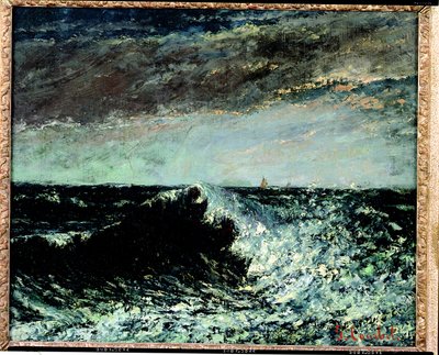 Die Welle von Gustave Courbet